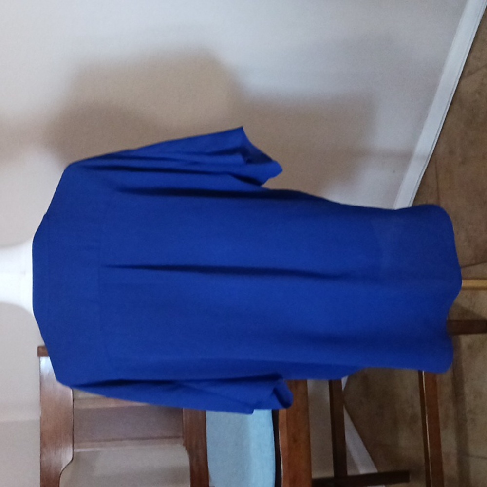 Chico's Royal Blue Blouse - Picture 7 of 9